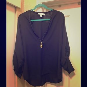 MICHAEL Michael Kors black blouse